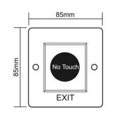 Niber Teknoloji NBR-904 Temassız Notouch Çıkış Butonu