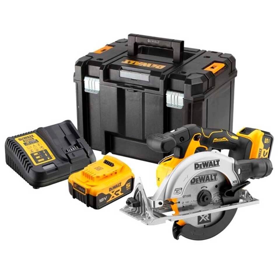 Dewalt DCS565P2 18V 5.0 Ah Li-ion Çift Akülü Kömürsüz Daire Testere