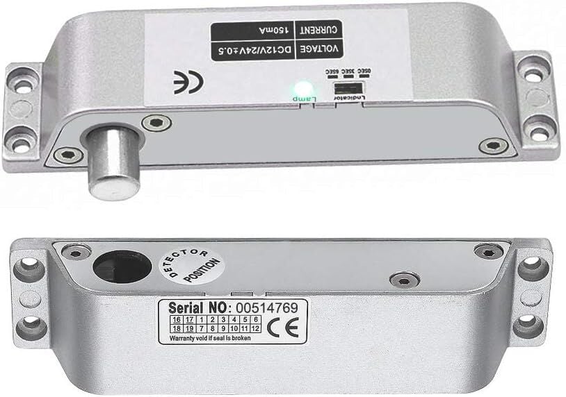 Niber DB-850 Pimli Yüzey Montajlı Selenoid Kilit - Sail Safe