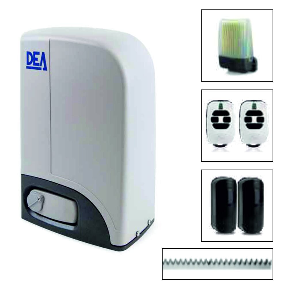 DEA Kayar Kapı Motoru LIVI-500 Set - 500kg