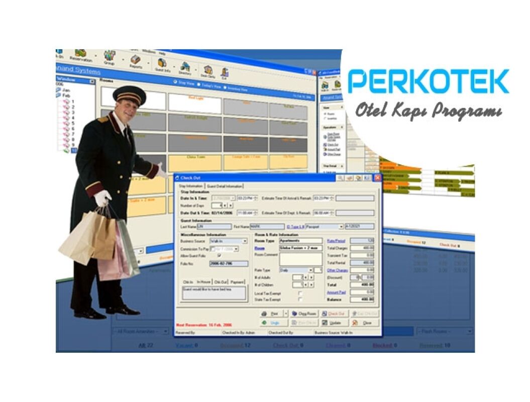 NIBER OTEL KAPI KİLİT SİSTEMİ PROGRAMI