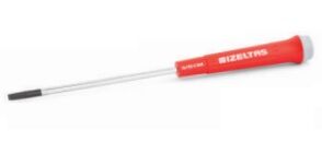 İzeltaş 4500170380 Elektronikçi Tip (Klemens) Düz Uçlu Tornavida 3x80