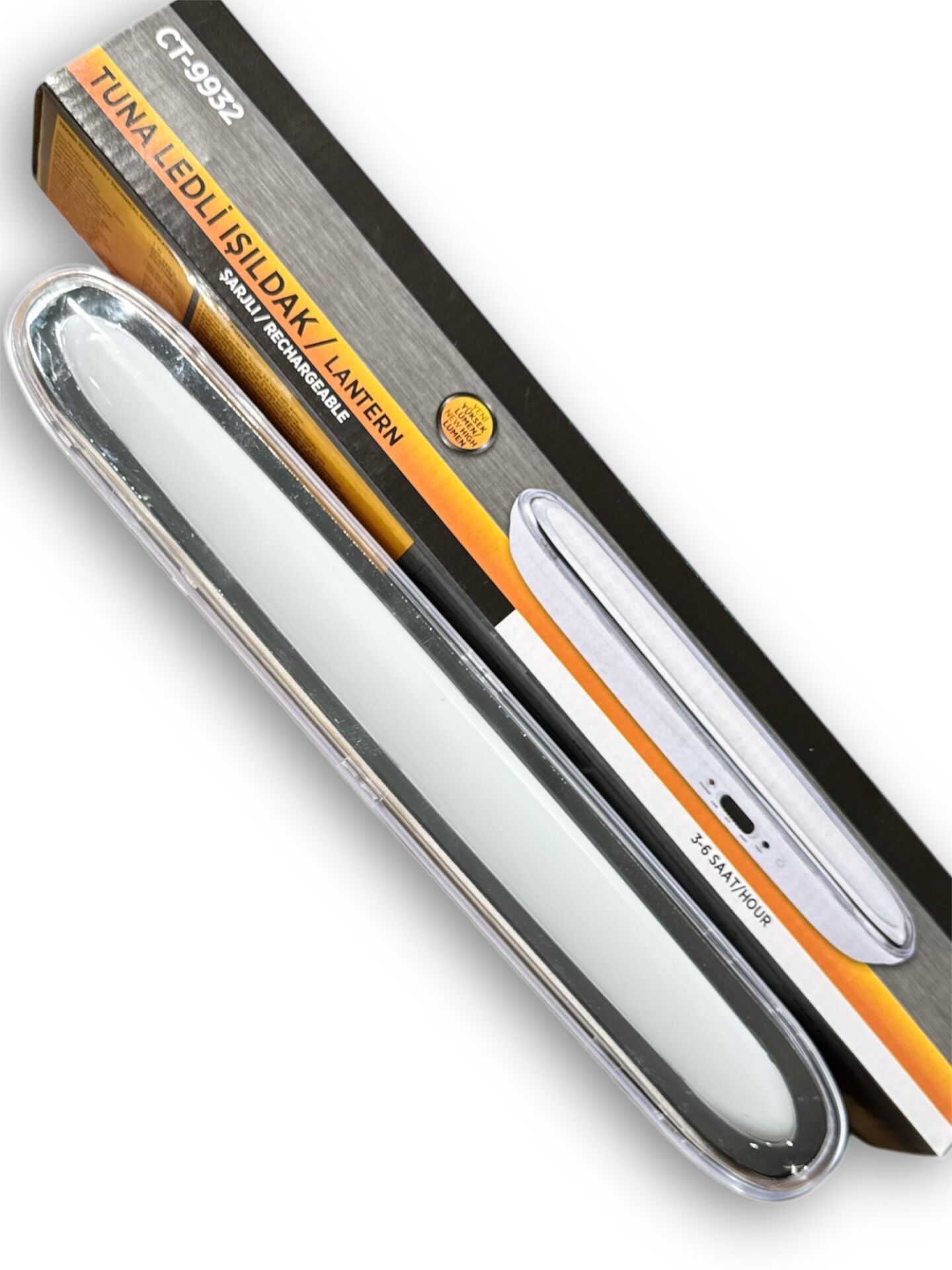 Cata CT-9932 Tuna Şarjlı LED Işıldak 37 cm