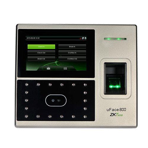 ZkSoftware UFACE 800 ID Yüz Ve Parmak İzi Tanıma Cihazı